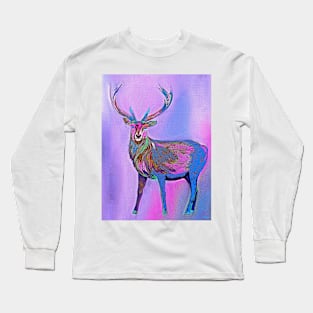 Deer Rainbow Long Sleeve T-Shirt